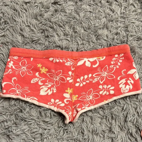 Rare Y2k Aeropostale Coral Floral Shorts - Picture 2 of 14